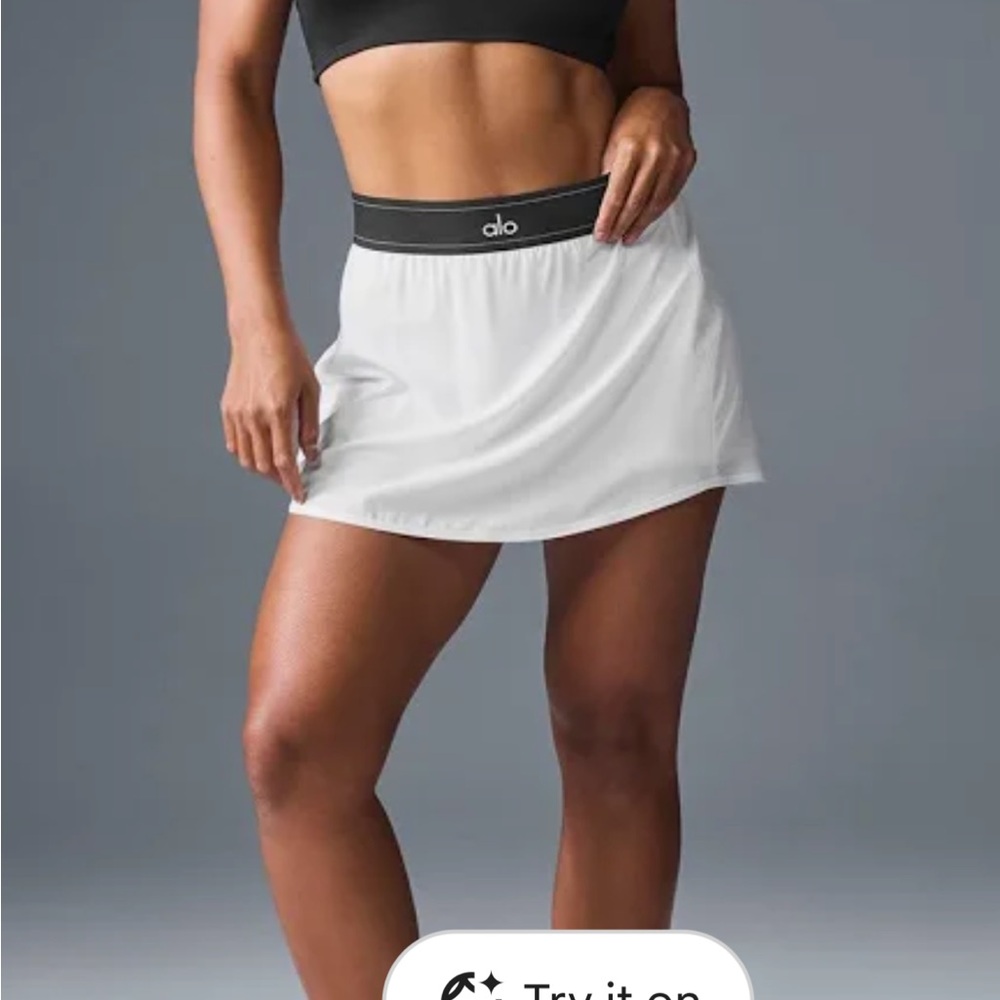 ALO Yoga White Skirt